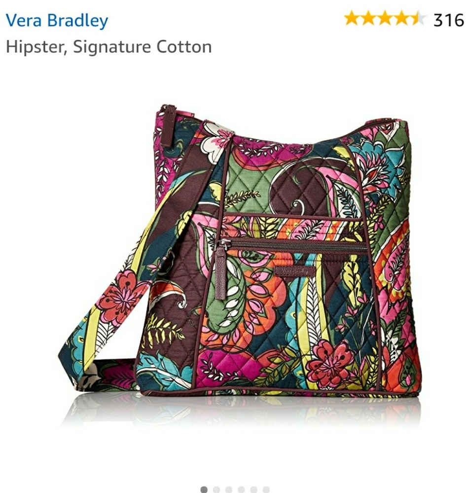 Vera Bradley hipster bag